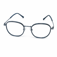 Monture de lunettes optiques anti-lumière bleue UV420, ronde, à monture complète, en TR90, légère, flexible, sur mesure, de haute qualité