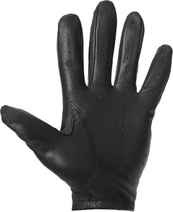 Gants de conduite en cuir marron respirants à doigts complets, perforés, séchage rapide, avec sangle de poignet réglable, unisexe, pour la course et les trajets quotidiens - Product Image 4