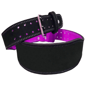 Ceinture de musculation de haute qualité, ceinture de soutien du dos, ceinture de musculation en cuir pour la musculation, avec logo personnalisé - Product Image 1