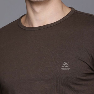 T-shirt à manches longues pour tous les jours, tissu léger, écologique, col rond, coton/polyester, coupe confortable, parfait pour les occasions décontractées - Product Image 5