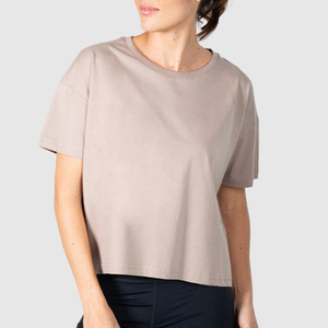 T-shirts à manches courtes surdimensionnés pour femmes, 100% coton, streetwear, avec design imprimé, haute qualité, écologiques et respirants - Product Image 1