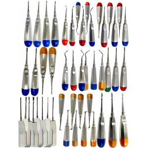 Elevadores Luxadores Quirúrgicos Dentales Reutilizables y Duraderos, Herramienta de Extracción de Puntas de Raíz, Instrumento de Cirugía Oral de Acero Inoxidable, CE - Product Image 2