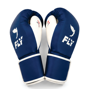 Nouveauté : Gants de boxe Fly en cuir véritable de qualité supérieure, vente en gros, à lacets, professionnels pour le kickboxing et l'entraînement de boxe. - Product Image 3