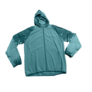 Veste en polaire à capuche pour homme, couleur unie, fermeture éclair, style décontracté, automne, manches régulières, matière polyester - Product Image 3