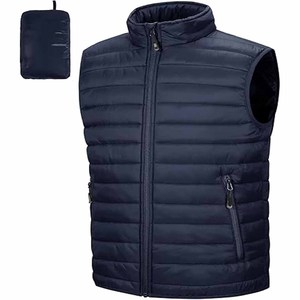 Autumn Winter Men's <b>Jacket</b> Custom Logo Outdoor Zipper <b>Waterproof</b> Stand Collar <b>Warm</b> Men's <b>Jackets</b> Bubble - Product Image 1