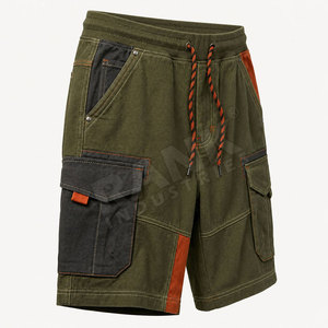 Hot Selling Custom Logo Men Cargo Shorts Customized Logo New Design Premium Quality Men Cargo Shorts For Sale - Product Image 4