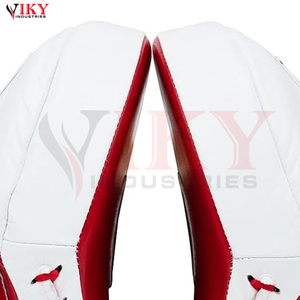 Pads de frappe et gants de boxe professionnels en cuir, boucliers de frappe incurvés pour MMA, Kickboxing, Arts martiaux, Muay Thai - Product Image 6