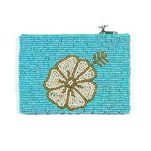 MD HANDICRAFTS Classic New Design Hand Pouch Seed Bead Embroidered Handmade Minibag Customized Color for Women Girl for Thank - Product Image 2