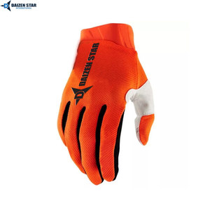Gants de motocross professionnels DAIZEN STAR INTERNATIONAL en cuir organique, à doigts entiers, antidérapants, antichocs, respirants, compatibles avec les écrans tactiles - Product Image 6