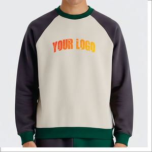 Sweat-shirts à col rond pour homme de haute qualité, OEM, 100% coton, personnalisables, pour l'hiver - Product Image 1