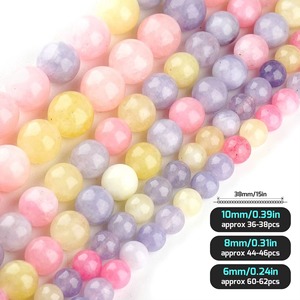 Cuentas Redondas de Morganita Natural de 6/8/10 mm, Cuentas Sueltas de Piedras Preciosas Rosas para Joyería de Lujo para Bodas y Accesorios Nupciales - Product Image 6