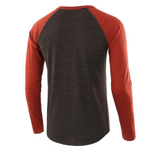 Camiseta de manga larga con cuello redondo 100% algodón para hombre, corte holgado, nuevos colores, mejores características, nuevo producto, camiseta de manga larga para hombre - Product Image 4