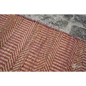 พรมปูพื้นลายคลื่นสีน้ำตาล RTS Blush Jute |   พรมใยธรรมชาติขนสั้น |   ราคาโรงงานขายส่ง - Product Image 1