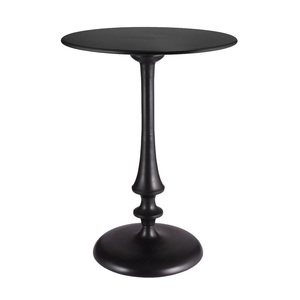 Table d'appoint décorative moderne en aluminium avec étagères en verre trempé, table d'appoint pour salon - Product Image 3