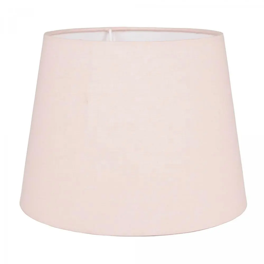 Lâmpadas De Parede De Tamanho Personalizado Light Pink Royal Colour Table Lamps Shades abajur shade tecido para Table Decor