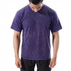 Best Selling Products In Pakistan Acid Wash <b>T</b> <b>Shirt</b> Plain Design Ringer Streetwear Fashion With Custom Color Logo And Size - Product Image 3