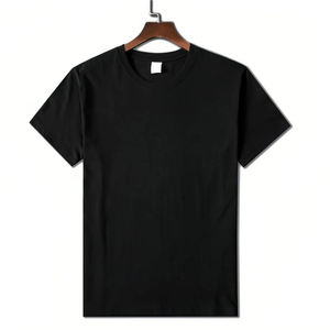 เสื้อยืดผู้ชายขายส่ง ผ้าฝ้าย 100% คอกลม แขนสั้น สไตล์ลำลอง พื้นฐาน รับสกรีนโลโก้ เสื้อผ้าสตรีทแวร์ - Product Image 6