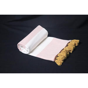 Serviettes de plage Fouta personnalisées de marque, 120-300 GSM, en coton recyclé d'excellente qualité, séchage rapide, meilleures ventes, vente en gros - Product Image 4