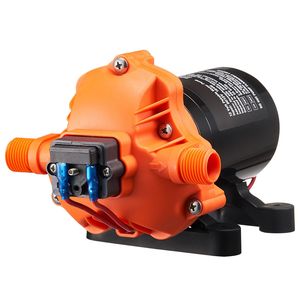 Pompa a Diaframma 12V DC 3.5 GPM (13.25 L/min) con Interruttore Automatico di Pressione 40-100 PSI Regolabile per Uso Marino - Product Image 1
