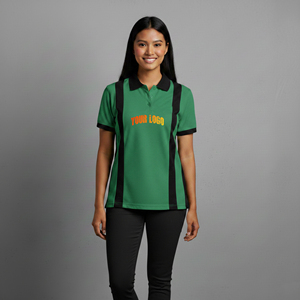 Chemise pour femme de haute qualité, écologique, coupe classique, respirante, séchage rapide, avec logo imprimé personnalisé, appliques, été, hip-hop - Product Image 1