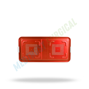 Contenedor de Esterilización Manual de Tamaño Completo, Caja de Almacenamiento de Instrumentos Quirúrgicos de Acero Inoxidable, Caja para Autoclave Médico - Product Image 5