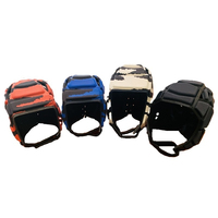 Casque de moto personnalisé avec logo imprimé, service OEM, matériaux EVA PU, tailles ajustables pour les sports de plein air