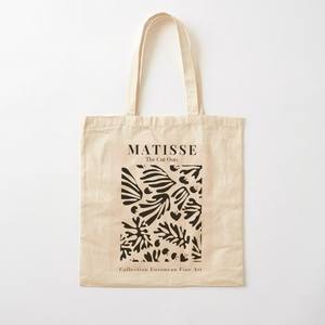 Cotton Canvas Tote Bag Custom Logo Reusable Eco Friendly Grocery Shopping Carry Bag Durable Wholesale - Product Image 1