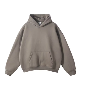 Ventes en gros de sweats à capuche en coton unisexes de luxe personnalisés, sweats à capuche pour hommes de haute qualité, sweats à capuche surdimensionnés à épaules tombantes - Product Image 1