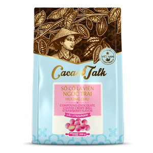 Bolas Crujientes de Chocolate Compuesto con Sabor a Fresa y Cacao, Decoración para Pasteles, Fabricante Directo Global, HALAL, OEM/ODM - Product Image 1