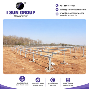 Hot <b>Dip</b> Galvanized Steel Photovoltaic Ground Mounting Bracket System for Solar Panel Installation - Product Image 6