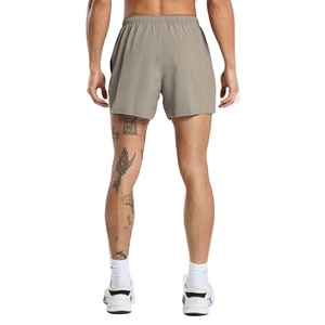 Latest Breathable <b>Elastic</b> Waist Polyester Men Shorts Casual Moisture Wicking Workout Blank Running Fitness Men Athletic Wear - Product Image 3