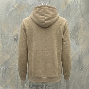 เสื้อฮู้ดผู้ชาย Snowgrace สีแทน ผ้าเฟรนช์เทอร์รี่ 100% คอตตอน พิมพ์ลายโลโก้ด้านหน้า มีกระเป๋า ทรงปกติ สไตล์ฤดูใบไม้ร่วง - Product Image 2