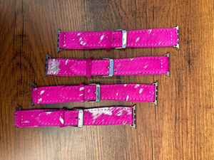 Hot <b>Sale</b> on Metallic Cowhide Top Grain <b>Watch</b> Strap Cowgirl Accessories Western Fashion Custom Manufacturer Wholesale <b>Watch</b> Strap - Product Image 4