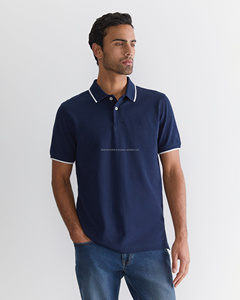 T-shirts polo pour hommes de haute qualité les plus vendus sur mesure avec des polos respirants à manches longues et courtes, polos pour hommes - Product Image 1