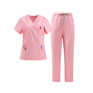 Tenues médicales Solid Trader aux couleurs vives et résistantes pour le personnel pédiatrique et des services généraux, design durable, uniforme d'hôpital - Product Image 1