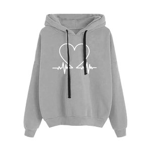 Sweat-shirt à capuche décontracté pour femme, taille adulte, hiver, logo personnalisé, streetwear, imprimé - Product Image 6