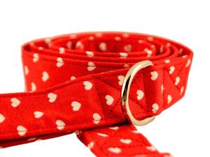สายจูงรูปหัวใจคิวปิด, สายจูงสุนัขแบบสั่งทำพิเศษ, สายจูงสีแดง, สายจูงสุนัขวันวาเลนไทน์, สายจูงสัตว์เลี้ยงสุดน่ารัก, สายจูงสุนัขแห่งความรัก - Product Image 2