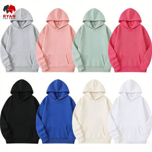 เสื้อฮู้ดดี้ผู้ชายแบบสวมหัว ยี่ห้อ Ryan Pro Gear สกรีนโลโก้ตามสั่ง ผ้าฝ้ายฟลีซ 100% ระบายอากาศได้ดี สีพื้น เหมาะสำหรับฤดูหนาว - Product Image 3