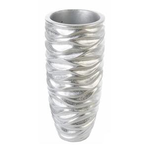 Modern Silver Flower Vase <b>Large</b> Spring Easter Living Room Indoor Home Flower Vase Occasion Home Decor & Gifting Flower Vase - Product Image 1