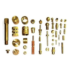 Piezas de latón y cobre mecanizadas en torno a medida, tornillos y tuercas macho y hembra, piezas de latón mecanizadas por CNC de proveedor indio - Product Image 3