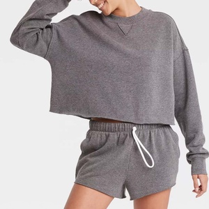 PIHA SPORTS Débardeur d'hiver pour femme à col rond, coupe ajustée, manches longues, en polyester/coton, respirant et à séchage rapide - Product Image 2