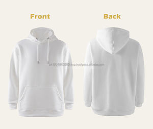 Sweat à capuche en polaire vierge Sweats à capuche surdimensionnés à boutons épais Sweat à capuche ample personnalisé lourd - Product Image 4