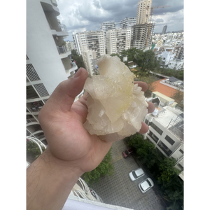 Natural Yellow Stilbite <b>Crystal</b> <b>Cluster</b> Mineral Specimen for Interior Decor and Bulk Supply for Best Price - Product Image 1