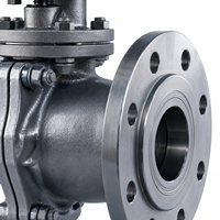 Vanne à boisseau sphérique à trunnion en acier forgé Q347H A105 Classe 300 avec siège métallique, Vanne à boisseau sphérique à trunnion API 6D