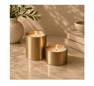 Juego de Portavelas Modernos de Latón Dorado con Base de Copa y Tallo Largo, Último Modelo, 2 Piezas en Oferta, Portavelas Decorativo de Latón - Product Image 2