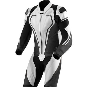 Traje de Motocicleta de Cuero para Hombre con Armadura Protectora con Certificación CE, Diseño Aerodinámico con Ventilación y Durabilidad - Product Image 6
