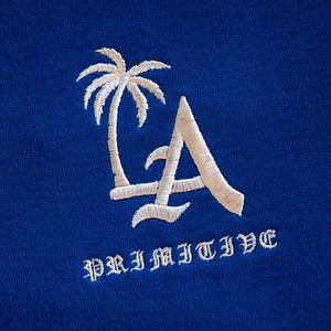 Sweat-shirt à capuche personnalisé OEM pour homme, bleu, brodé, en mélange de coton et polaire, avec poche kangourou, style streetwear, pour l'automne et l'hiver - Product Image 2