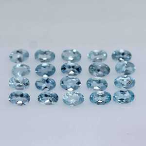 Aigue-marine naturelle ovale, pierre précieuse bleu ciel, 20 carats, certifiée ZUBEDA GEMS, prête pour la sertissage, fournisseur en gros - Product Image 1