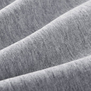 2026 Spring Summer Hot Sales 220g Solid Cotton/Polyester Custom <b>Logo</b> Knitted Fabric Short Sleeve Eco-Friendly T-Shirt Men - Product Image 6