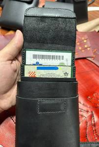 Unisex Vintage Genuine Leather Fashion High Quality Travel <b>Wallet</b> & Passport <b>Holder</b> 2 Document Organizer Business Cards - Product Image 3